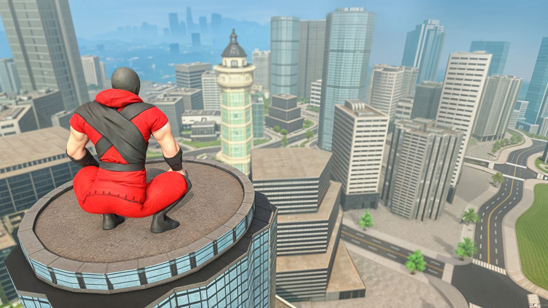 Ninja Rope Hero Escape - عکس بازی موبایلی اندروید