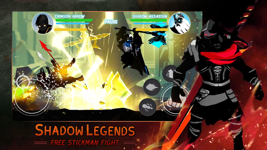 Stickman Fight : Shadow Warrior::Appstore for Android