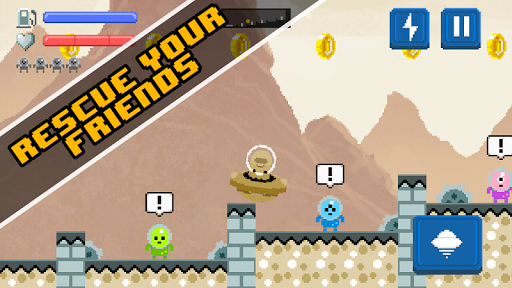 Alien UFO Rescue Mission - عکس برنامه موبایلی اندروید