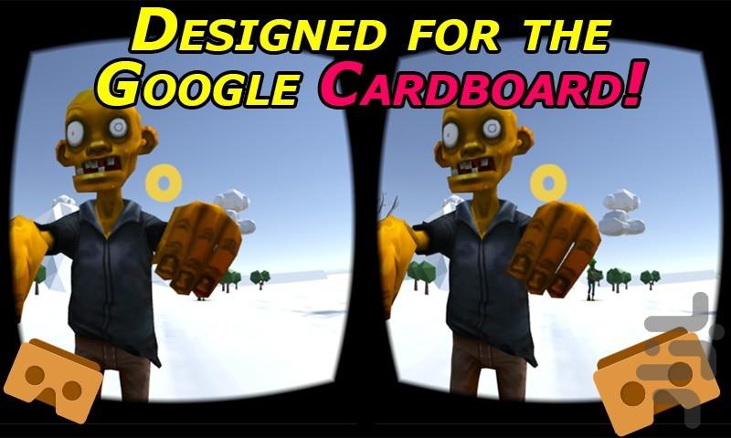 Ninja VR Zombie - Gameplay image of android game