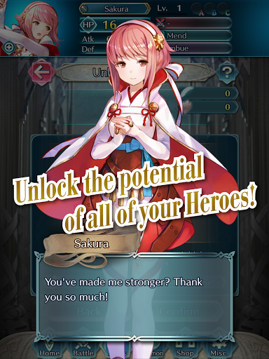 Fire Emblem Heroes - Gameplay image of android game