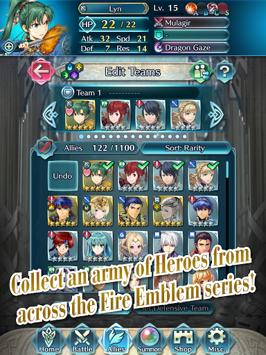 Fire Emblem Heroes - Gameplay image of android game