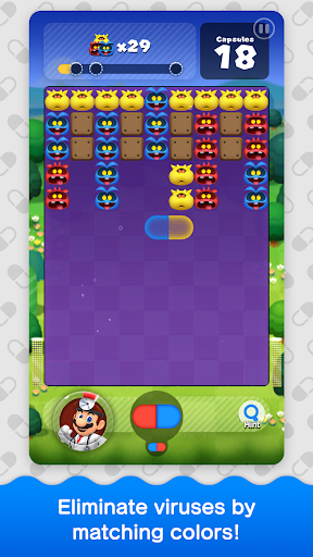 Dr. Mario World - Gameplay image of android game