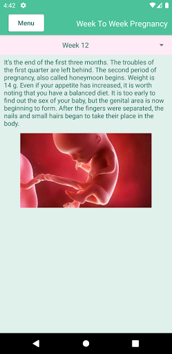 PreTra - Pregnancy Tracking - عکس برنامه موبایلی اندروید