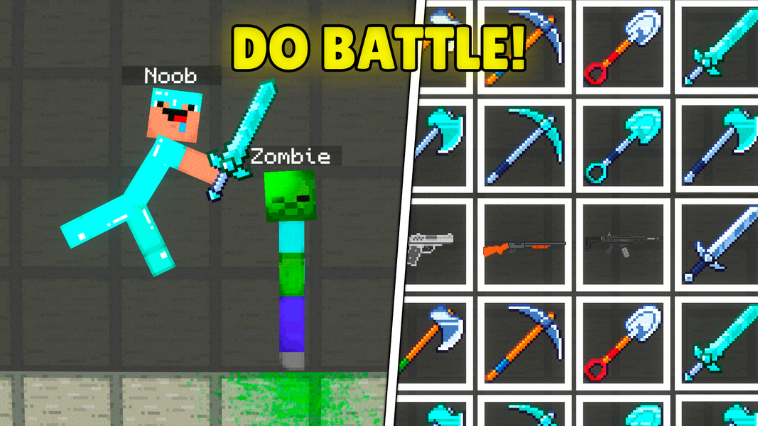 NOOB PLAY: Human Ragdoll - عکس برنامه موبایلی اندروید
