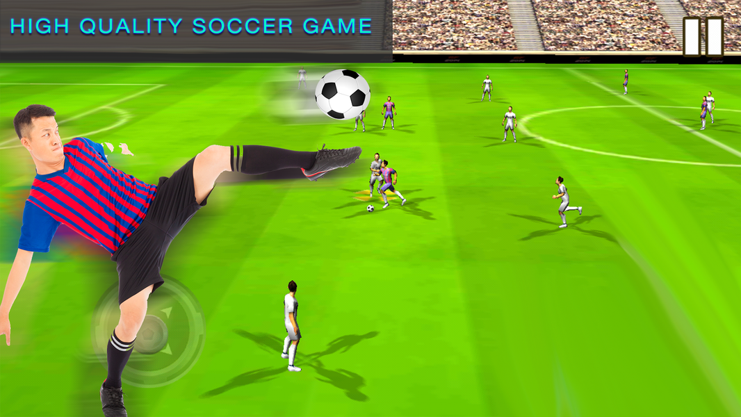 Soccer Strike Heroes - Gameplay image of android game