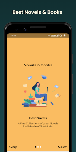 Novels & Books English-Offline - Image screenshot of android app