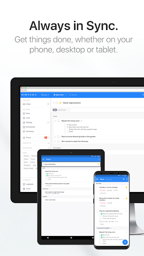Nirvana for GTD - عکس برنامه موبایلی اندروید
