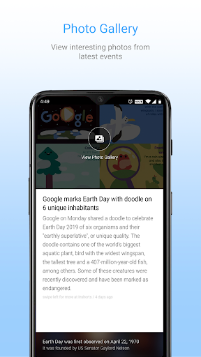 Inshorts - News in 60 words - Image screenshot of android app