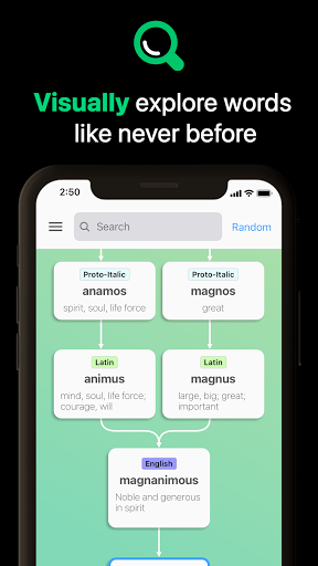 Etymology Explorer - Image screenshot of android app