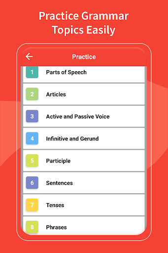 English Grammar Book - عکس برنامه موبایلی اندروید