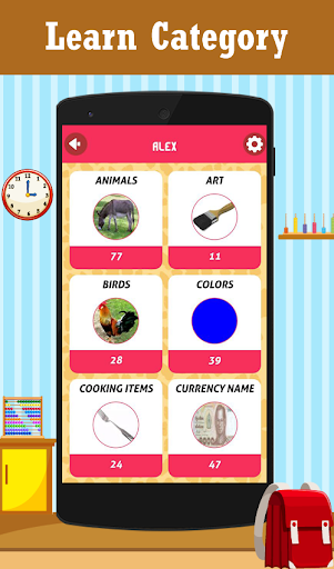 Learn English Vocabulary Words Offline Free - Gameplay image of android game