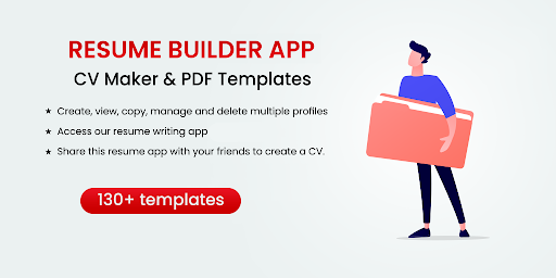 Resume Builder - عکس برنامه موبایلی اندروید