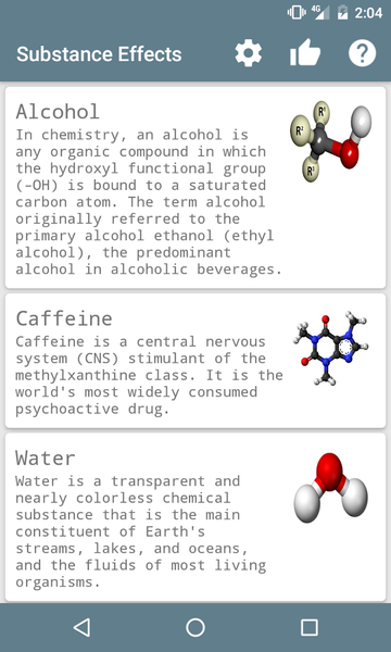 Substance Effects - Image screenshot of android app