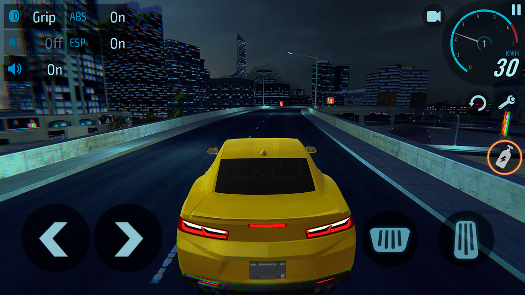 NS2 car racing game - Gameplay image of android game