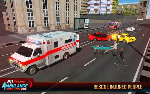 ۹۱۱ Ambulance Rescue City Sim - عکس بازی موبایلی اندروید