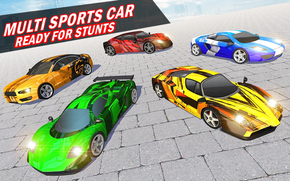 Mega Ramp Car Stunts Master ۳D - عکس بازی موبایلی اندروید
