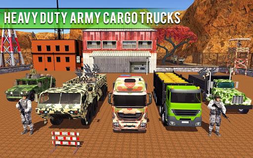 US Army Truck Driver Sim ۳D - عکس بازی موبایلی اندروید