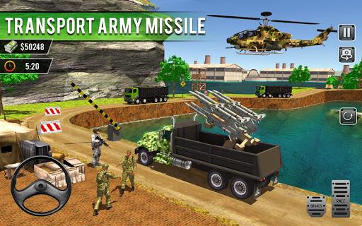 US Army Truck Driver Sim ۳D - عکس بازی موبایلی اندروید