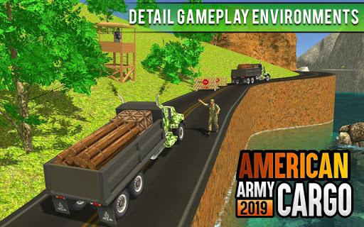 US Army Truck Driver Sim ۳D - عکس بازی موبایلی اندروید