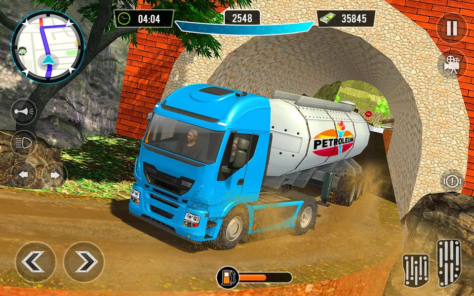Oil Tanker Truck Games Driving - Gameplay image of android game