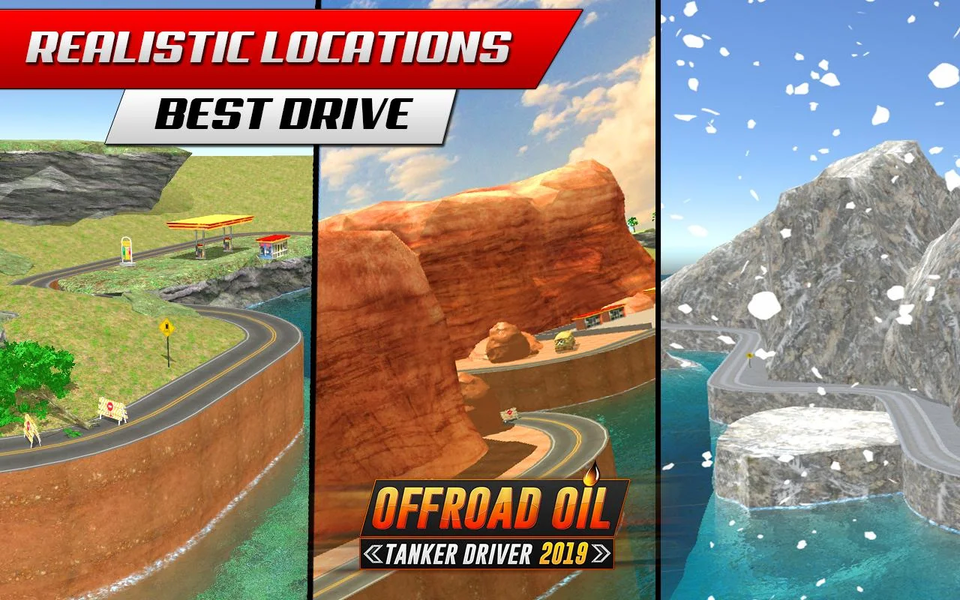 Oil Tanker Truck Games Driving - عکس بازی موبایلی اندروید