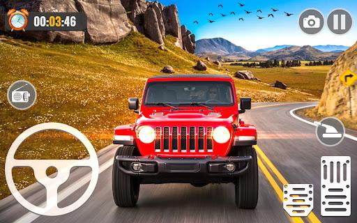Offroad Jeep Driving Games 3D - Image screenshot of android app