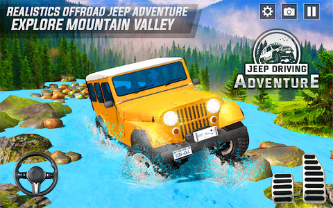 Offroad Jeep Driving Games 3D - عکس برنامه موبایلی اندروید