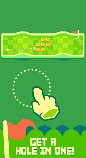 Nano Golf: Hole in One - Gameplay image of android game