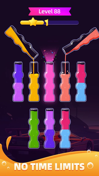 Water Sort: Offline Color Game - Gameplay image of android game