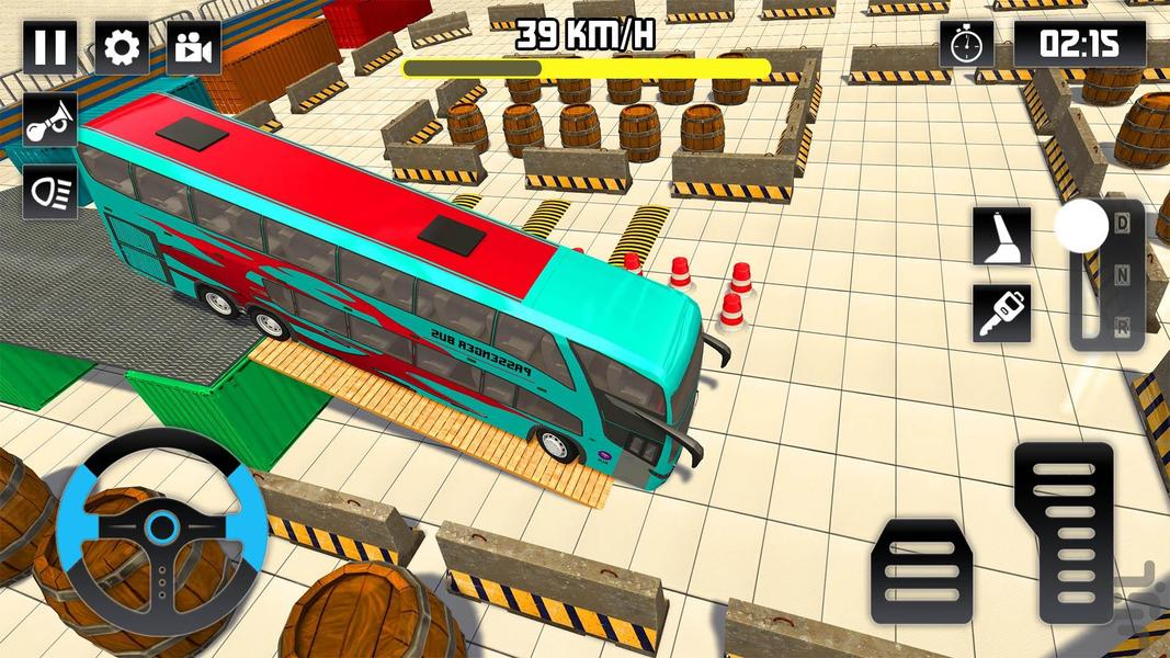 پارک اتوبوس | بازی 2024 - Gameplay image of android game