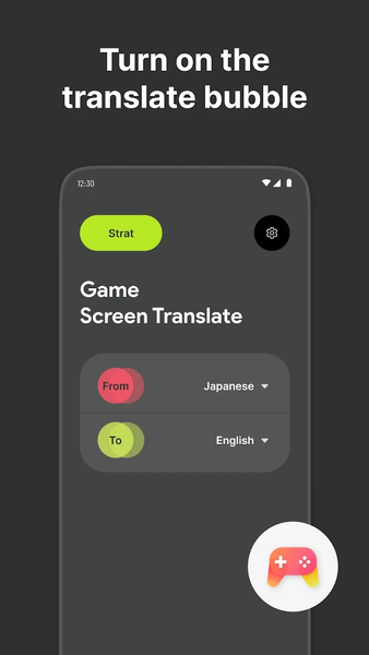 Game Screen Translate - عکس برنامه موبایلی اندروید