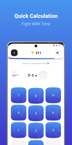 Math Puzzle & Calculation Game - Gameplay image of android game