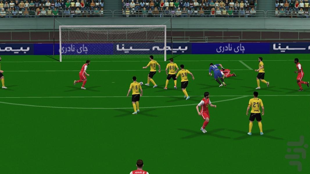 فوتبال Pes 2023 فارسی با لیگ برتر - عکس بازی موبایلی اندروید