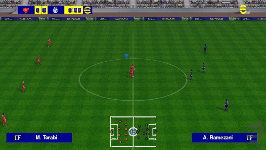 PES ۲۰۲۲ (لیگ برتر + گزارش فارسی) - عکس بازی موبایلی اندروید