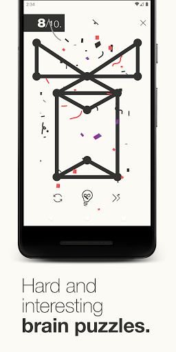 1Line: Connect Dots Puzzle - Image screenshot of android app