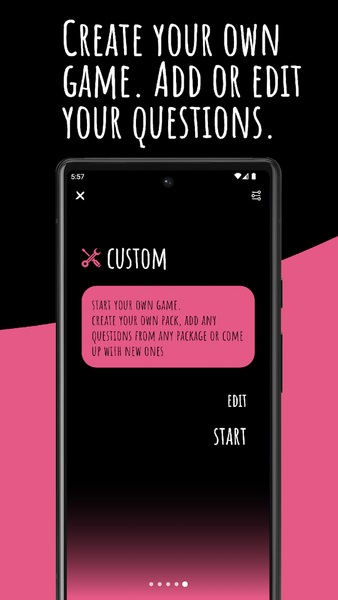 Never or Ever. Party game - Image screenshot of android app
