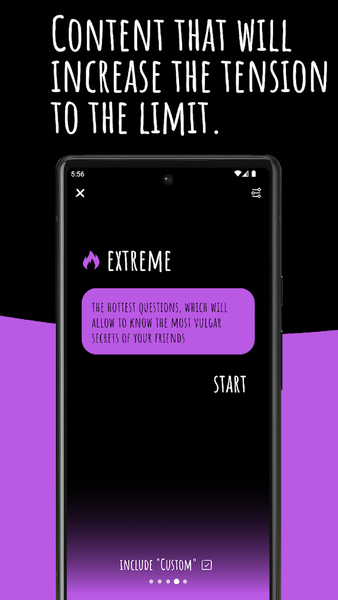Never or Ever. Party game - Image screenshot of android app