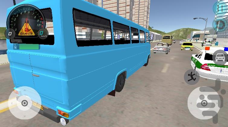 دنده يک:رانندگی در شهر - Gameplay image of android game