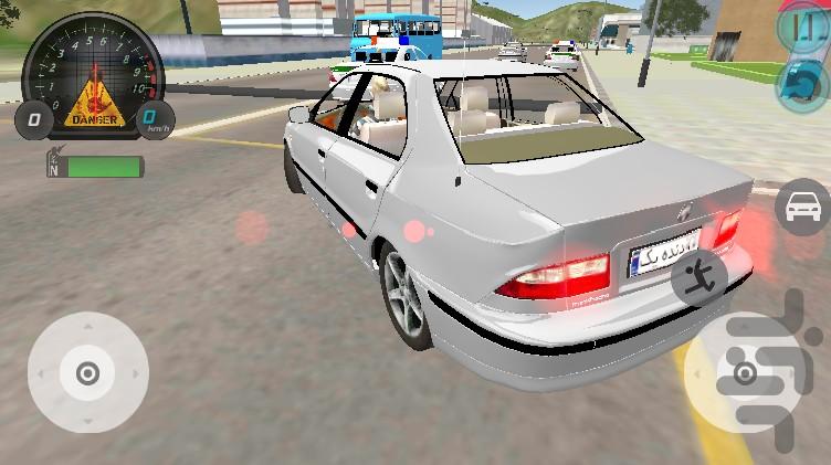 دنده يک:رانندگی در شهر - Gameplay image of android game