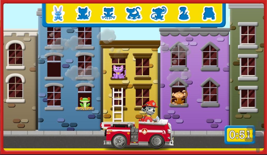 بازی قهرمانان آتش نشان - Gameplay image of android game