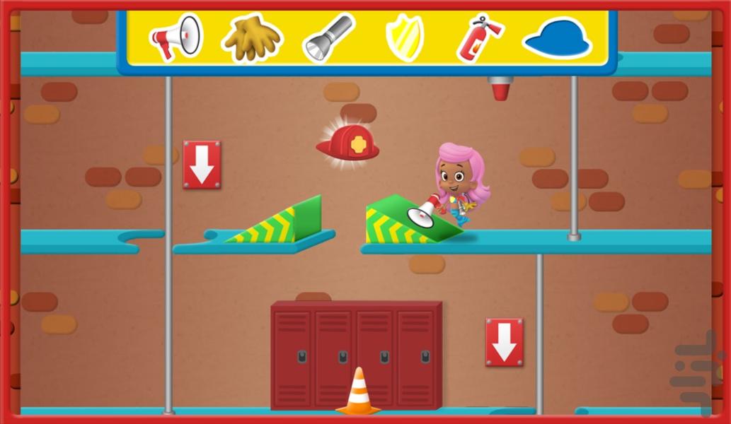 بازی قهرمانان آتش نشان - Gameplay image of android game