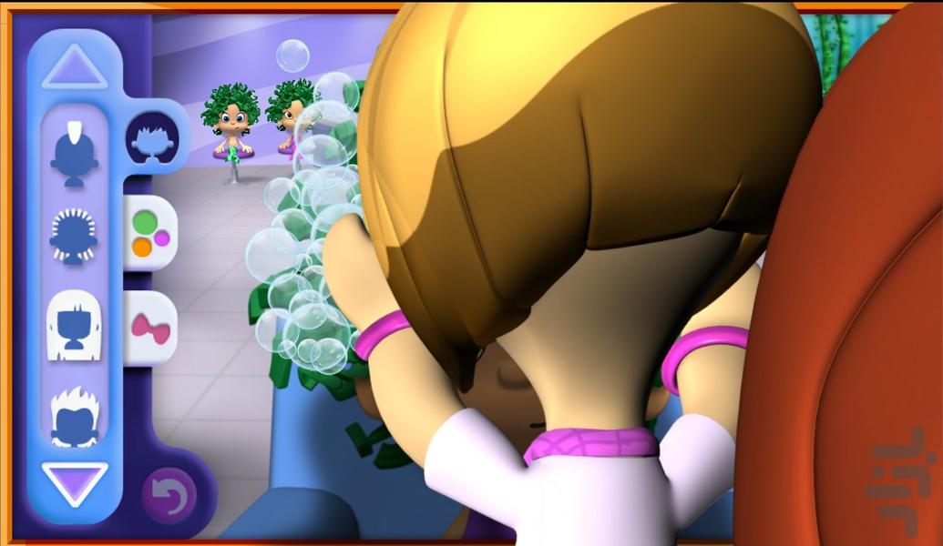 بازی مدل مو کودکانه - Gameplay image of android game