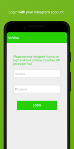 Unfollow Easy - Image screenshot of android app