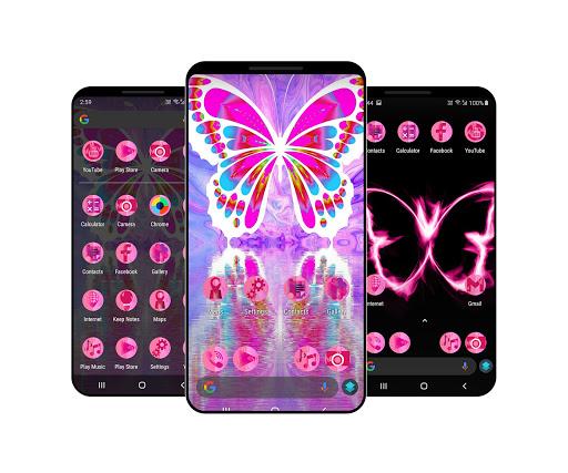 Butterfly Theme and Wallpaper - عکس برنامه موبایلی اندروید