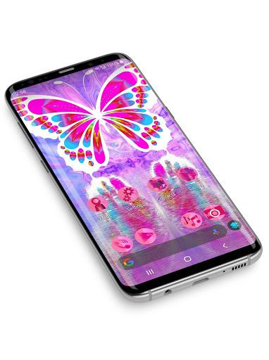 Butterfly Theme and Wallpaper - Image screenshot of android app