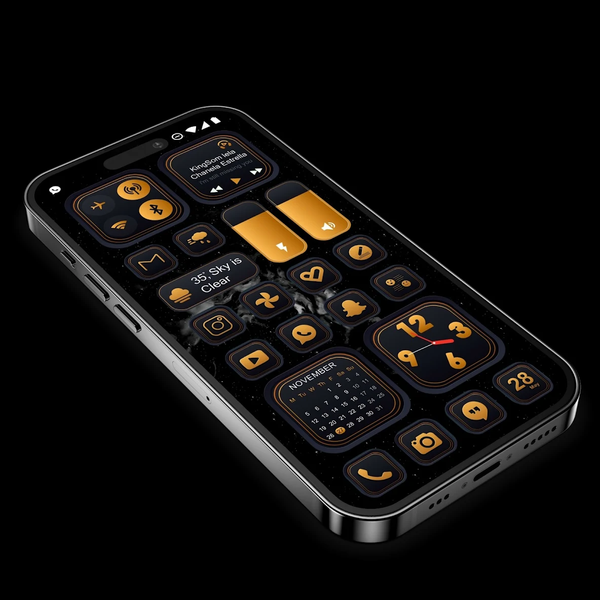 Dark theme - عکس برنامه موبایلی اندروید