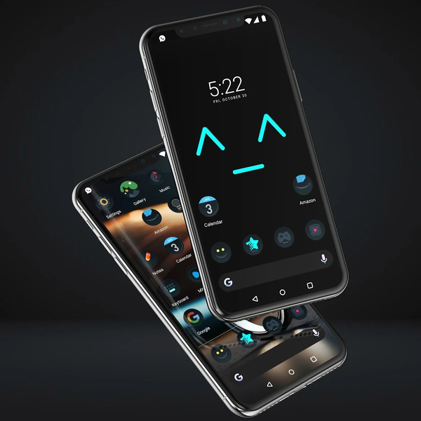 Dark Icon Pack - Image screenshot of android app