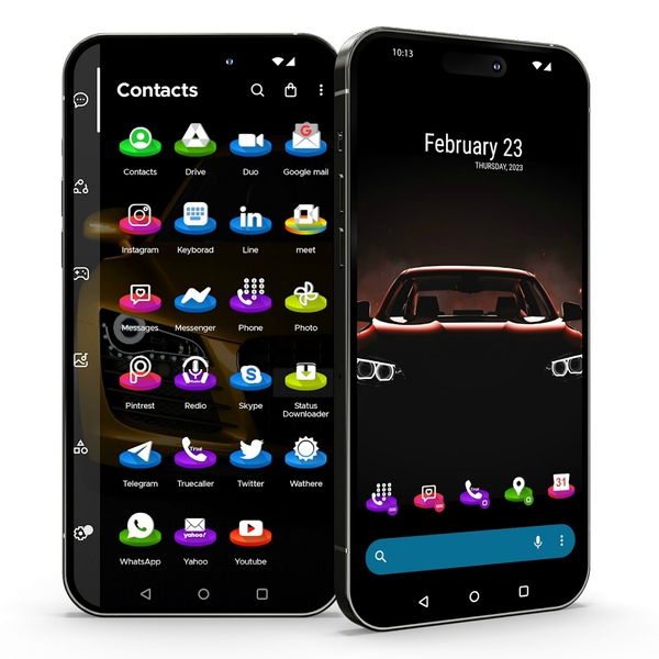 3D icon pack - Image screenshot of android app