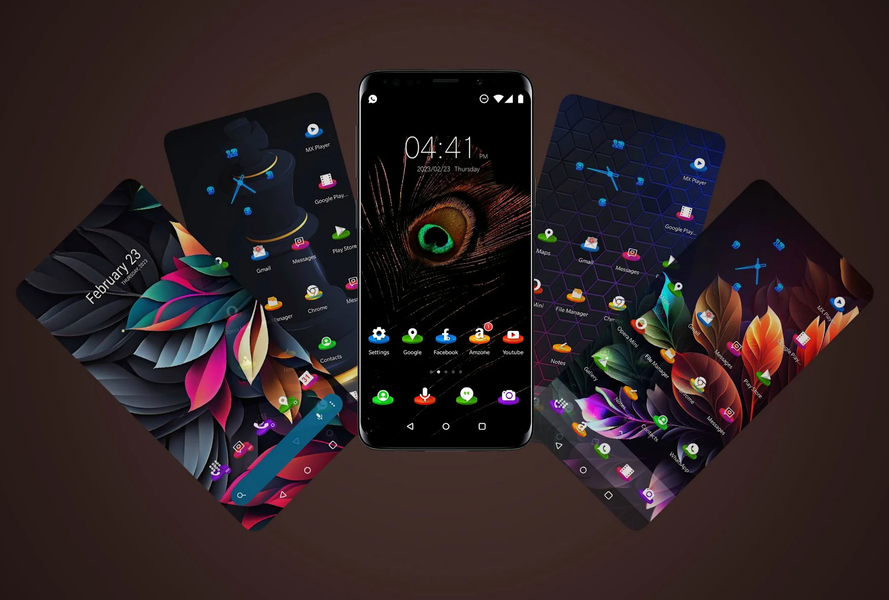 3D icon pack - Image screenshot of android app